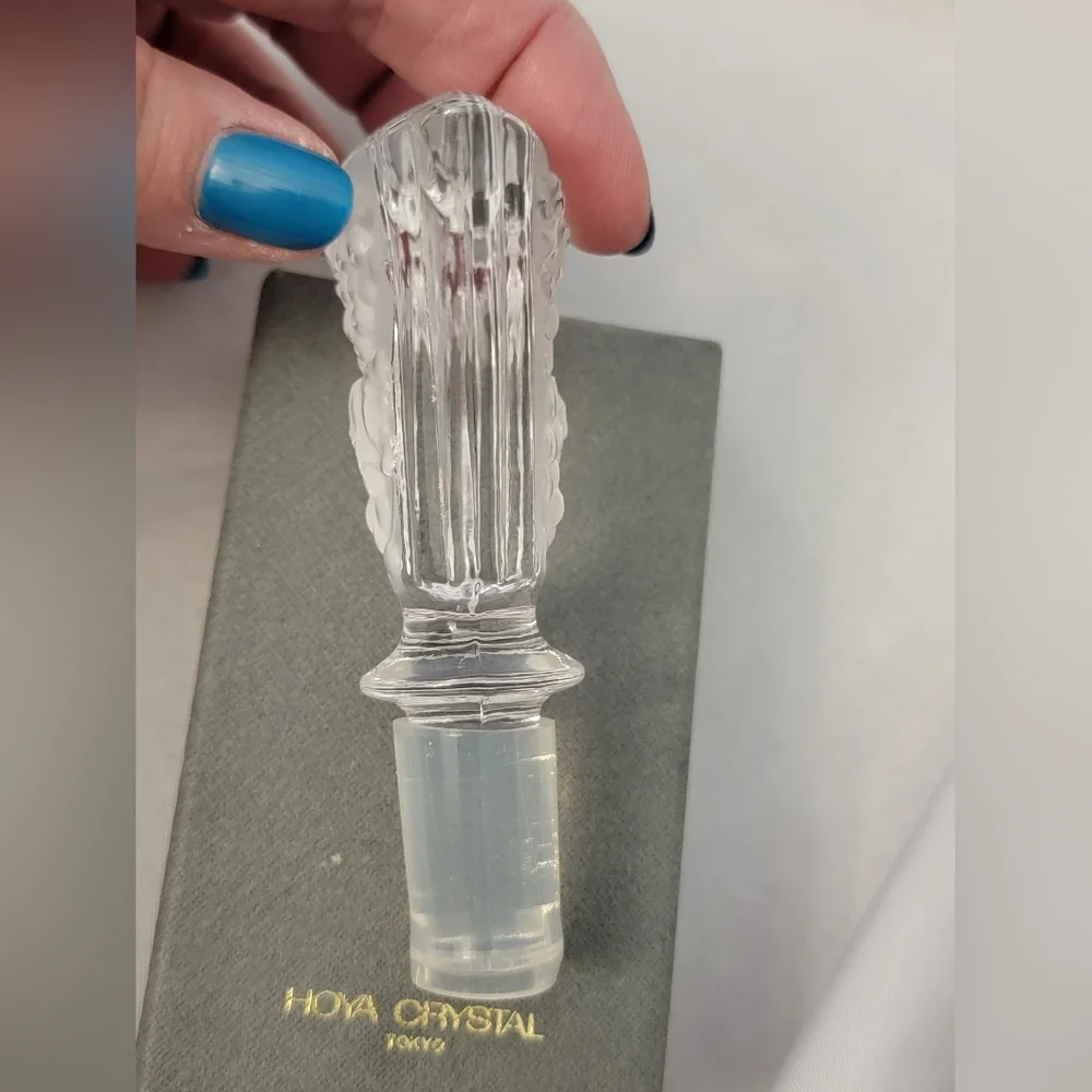 Hoya Crystal Corp. Crystal Wine Stopper